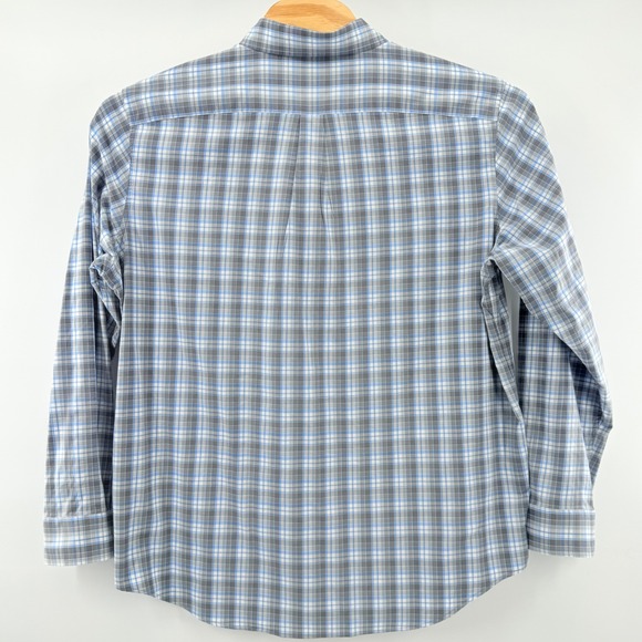 Vineyard Vines Performance XL Blue Gray Plaid Classic Fit Murray Shirt - Picture 3 of 10